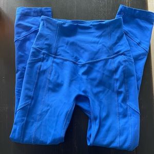 Blue Lululemon leggings